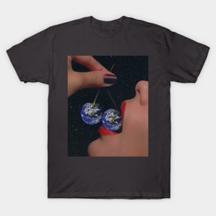 The Woman Who Eaten the Worlds T-Shirt